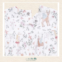 Angel Dear: Enchanted Woodland - Smocked Long Sleeve Romper