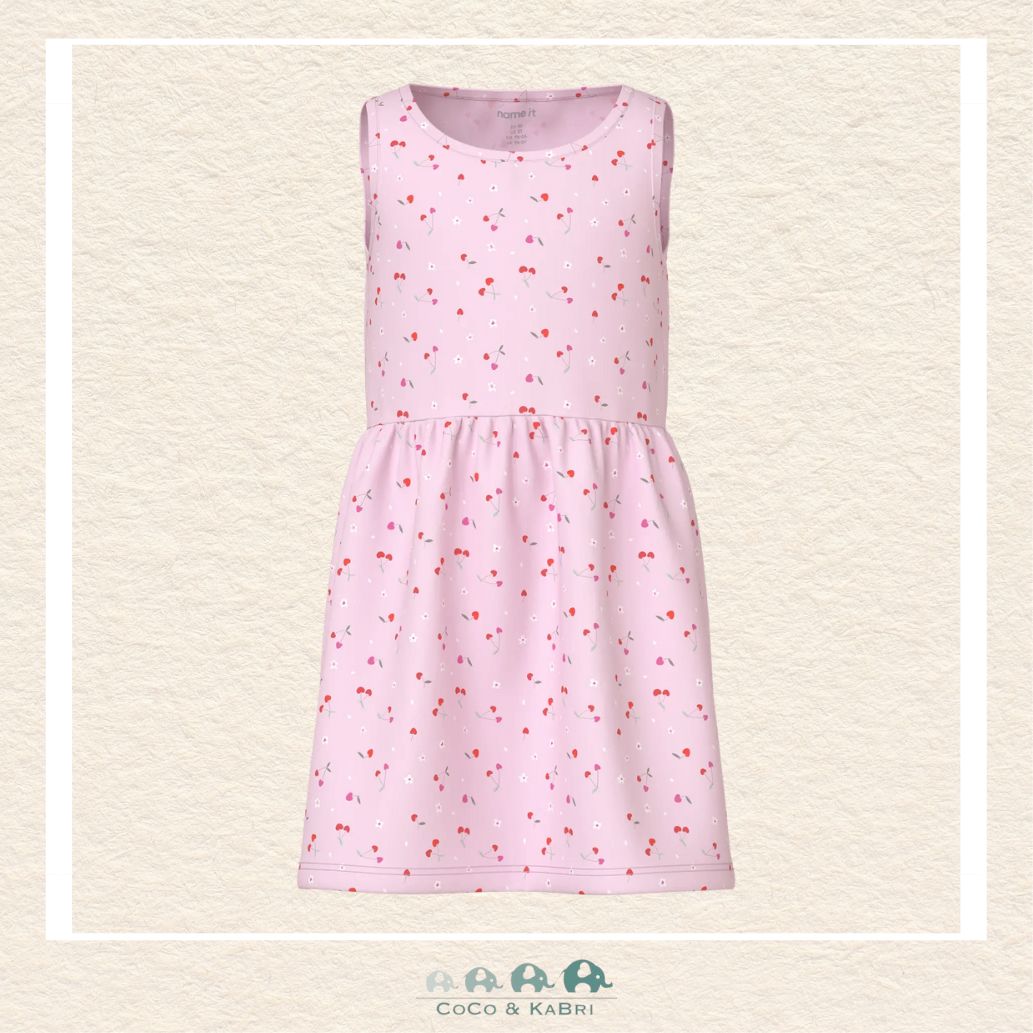 Name It: Pink Cherry Dress
