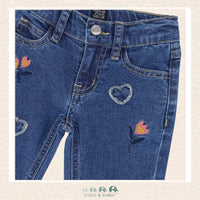 Deux Par Deux: Boot Leg Jeans with Embroidrey