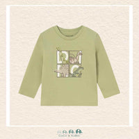 Mayoral: Boys Green Dinosaur Shirt