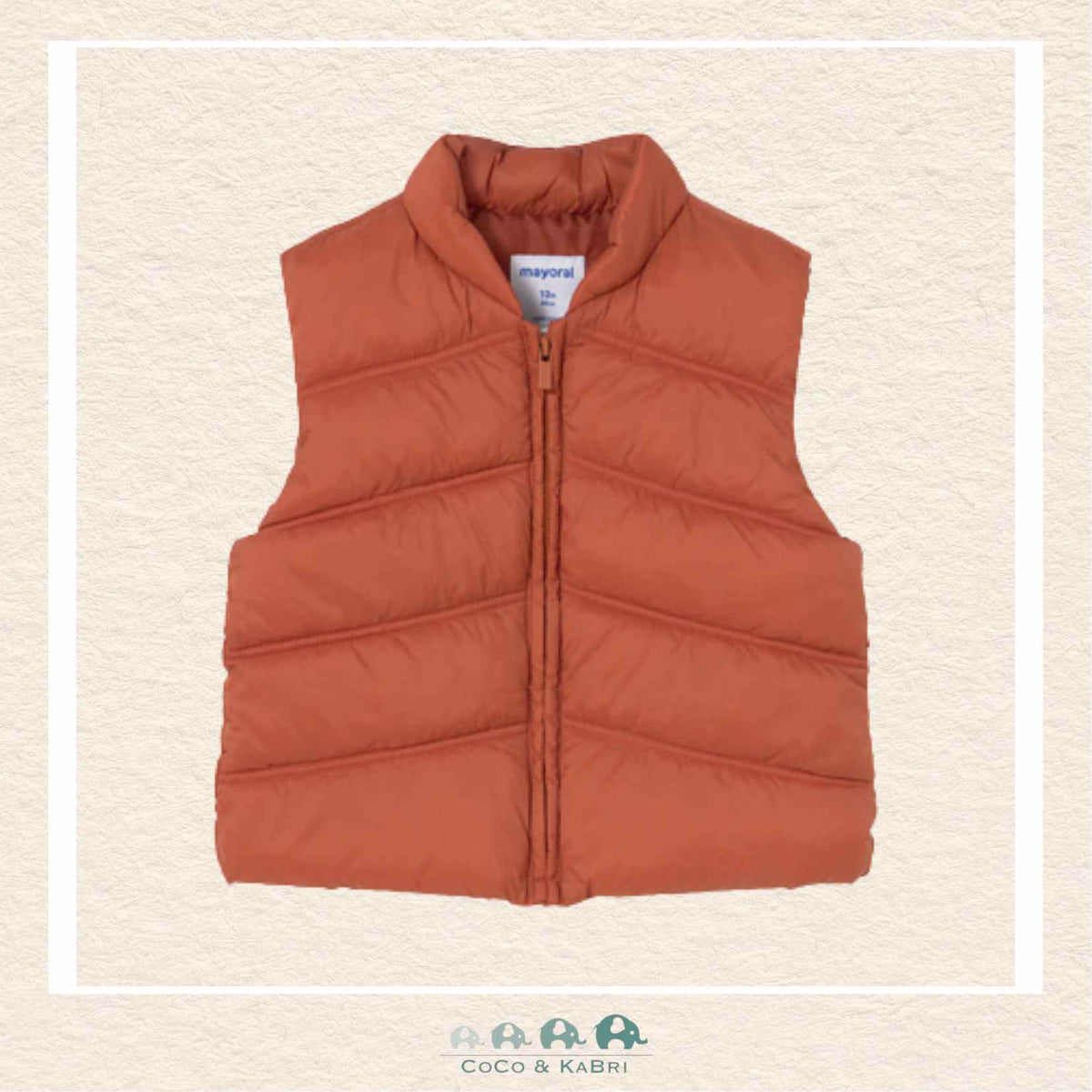 Mayoral Baby Boy/ Toddler Orange Vest Set