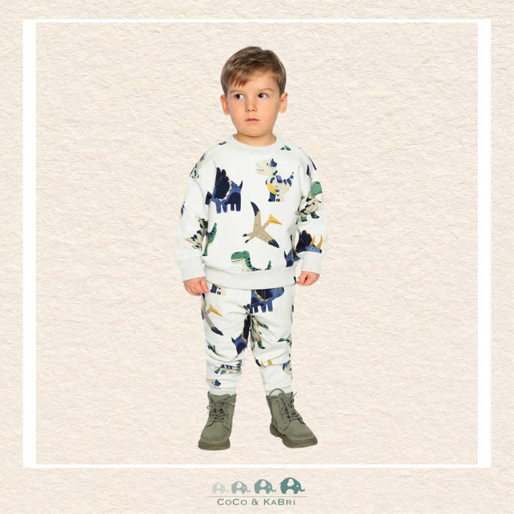 Deux Par Deux Dinosaur Sweatshirt