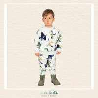 Deux Par Deux Dinosaur Sweatshirt