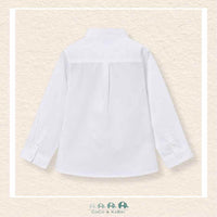 Mayoral Long Sleeve Dress Shirt - White