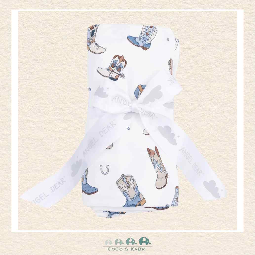 Angel Dear: Buckaroo Boots - Swaddle Blanket