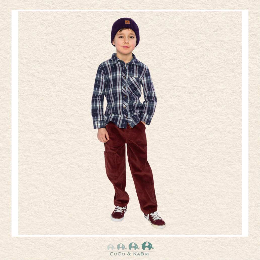 Deux Par Deux: Blue Plaid Shirt