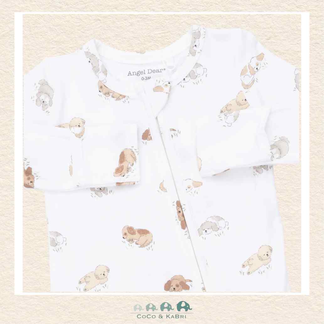Angel Dear: Puppy Snuggle Club - 2 Way Zipper Footie