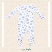 Angel Dear: Farm Friends - 2 Way Zipper Footie