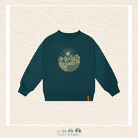 Deux par Deux: Green Fleece Sweatshirt