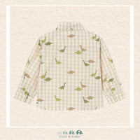 Mayoral: Baby Boy/ Toddler Button Up Dinosaur Shirt