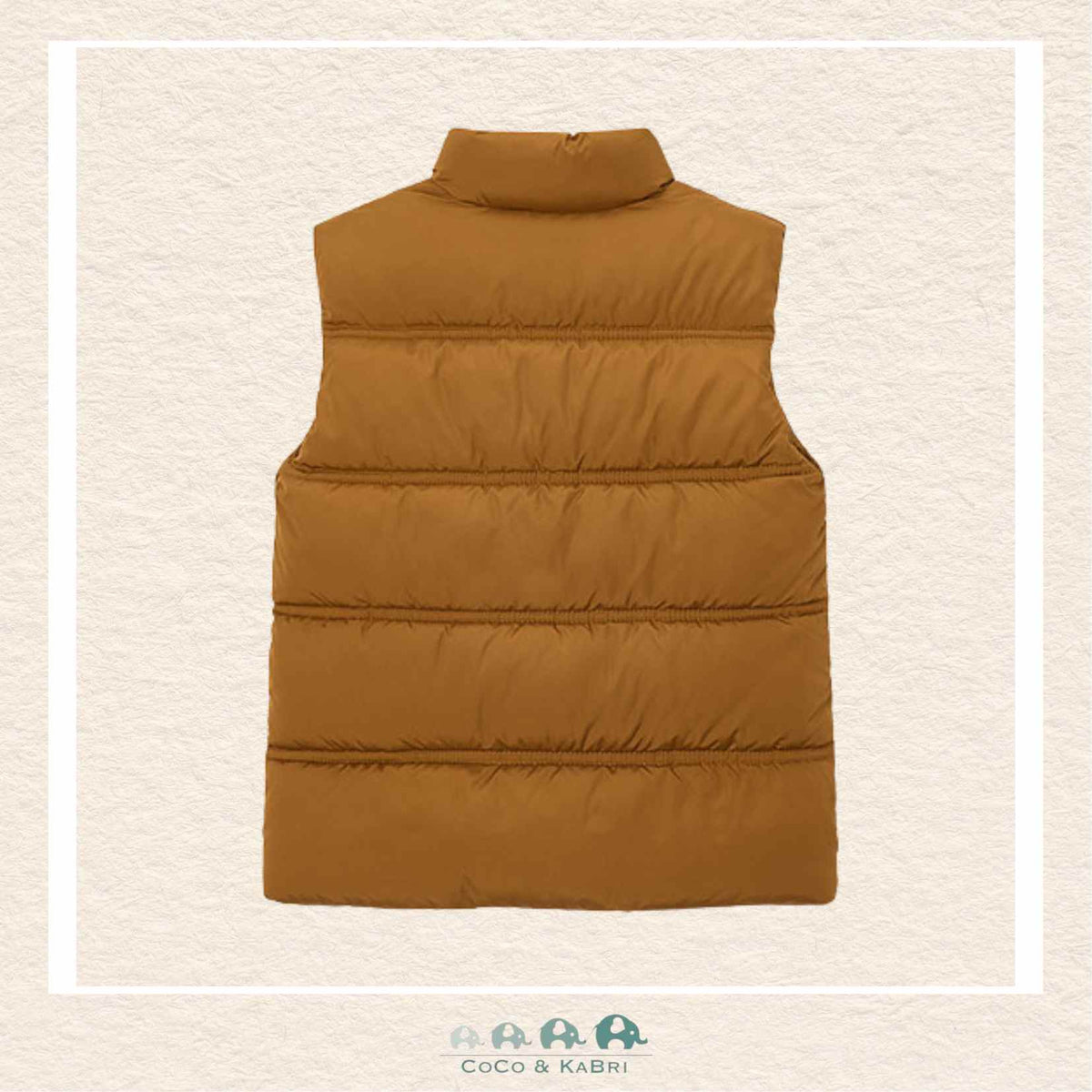 Mayoral Boys Puffer Vest - Mud