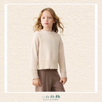 Mayoral: Girls Knitted Sweater - Beige