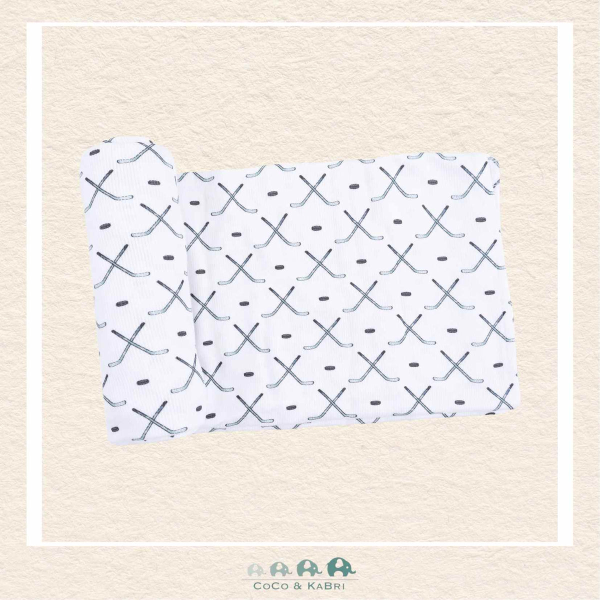 Angel Dear: Simple Hockey - Swaddle Blanket