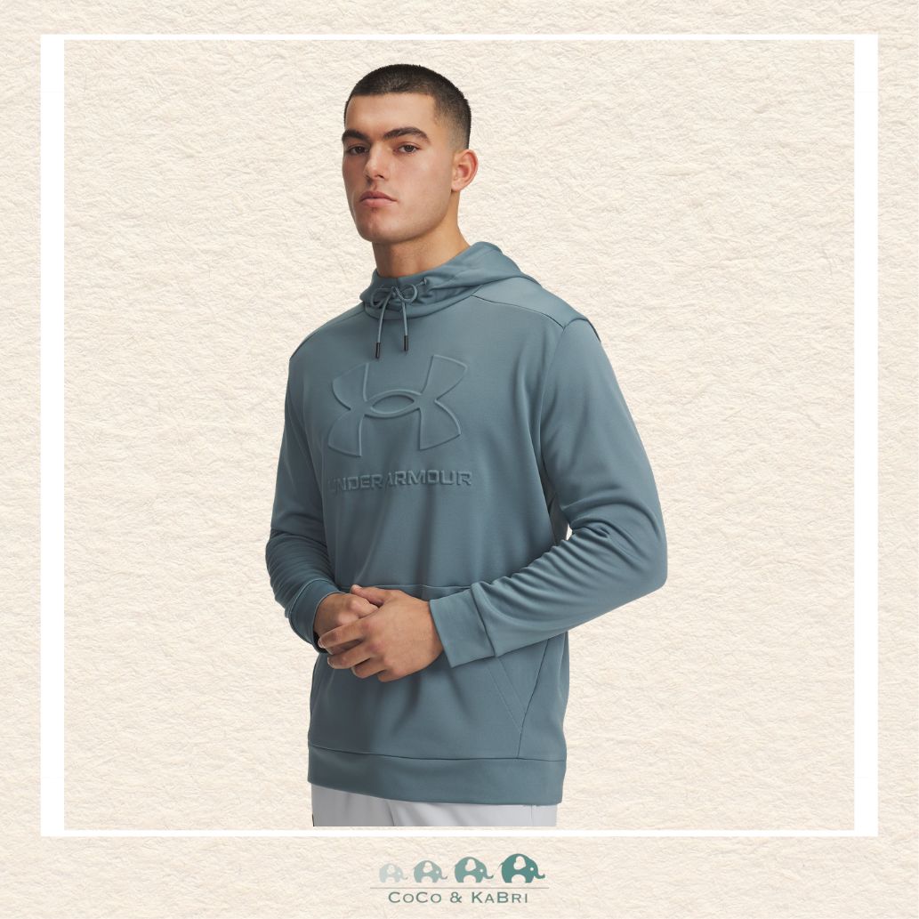 Under Armour :Fleece Graphic Men's Hoodie Jasper Blue