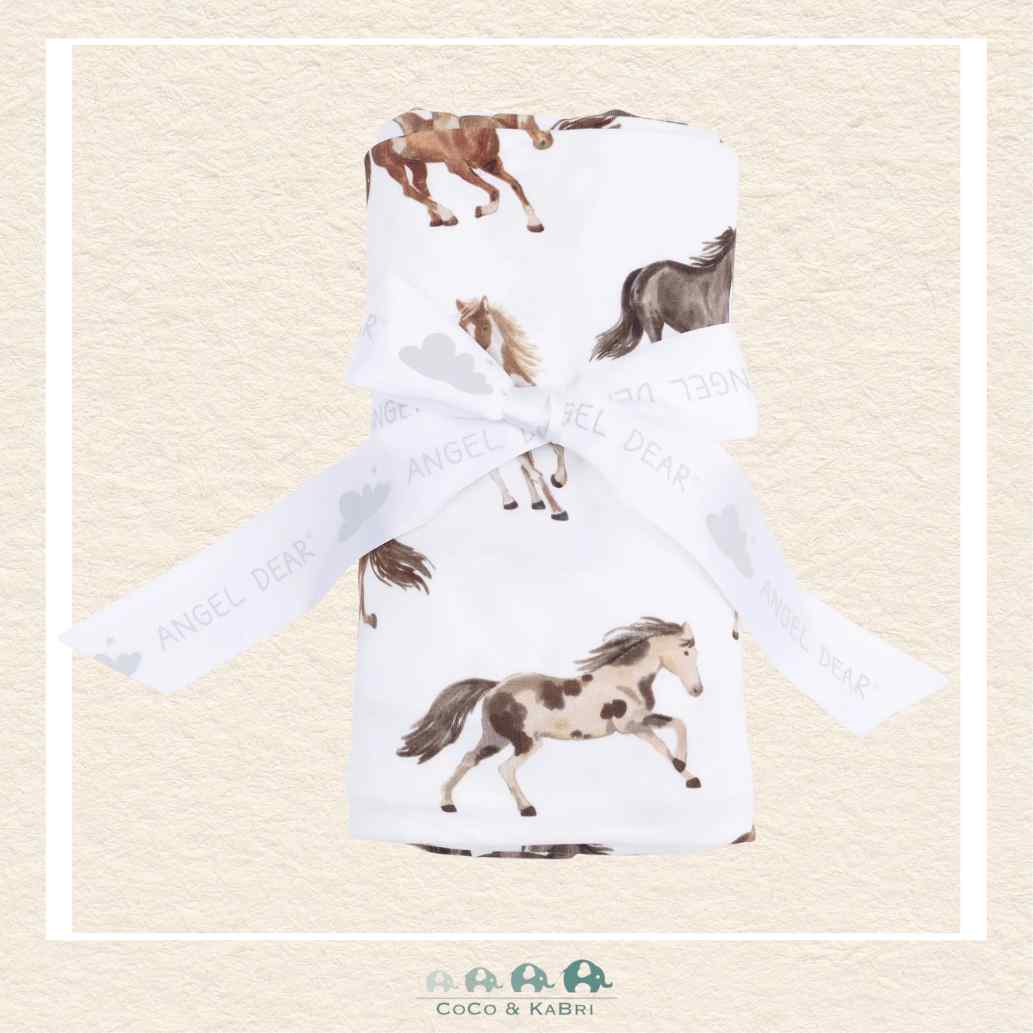 Angel Dear: Wild Horses - Swaddle Blanket