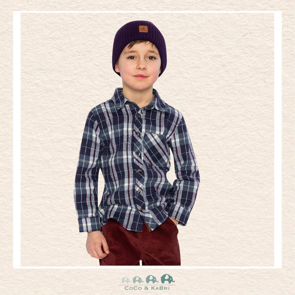 Deux Par Deux: Blue Plaid Shirt