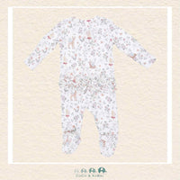 Angel Dear: Enchanted Woodland - 2 Way Ruffle Back Zipper Footie