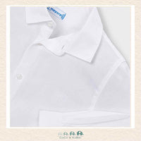 Mayoral Long Sleeve Dress Shirt - White