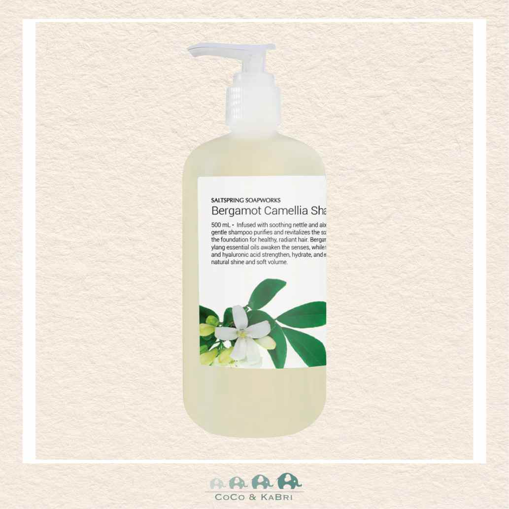 Saltspring Soapworks: Bergamot Camellia Shampoo