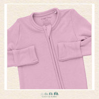Angel Dear Solid Lilas - 2 Way Zipper Footie