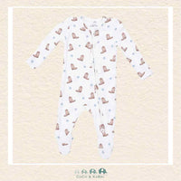 Angel Dear: Mini Cowboy Boots - 2 Way Zipper Footie
