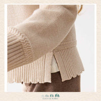 Mayoral: Girls Knitted Sweater - Beige