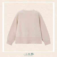 Mayoral: Girls Knitted Sweater - Beige