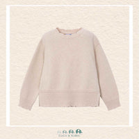 Mayoral: Girls Knitted Sweater - Beige