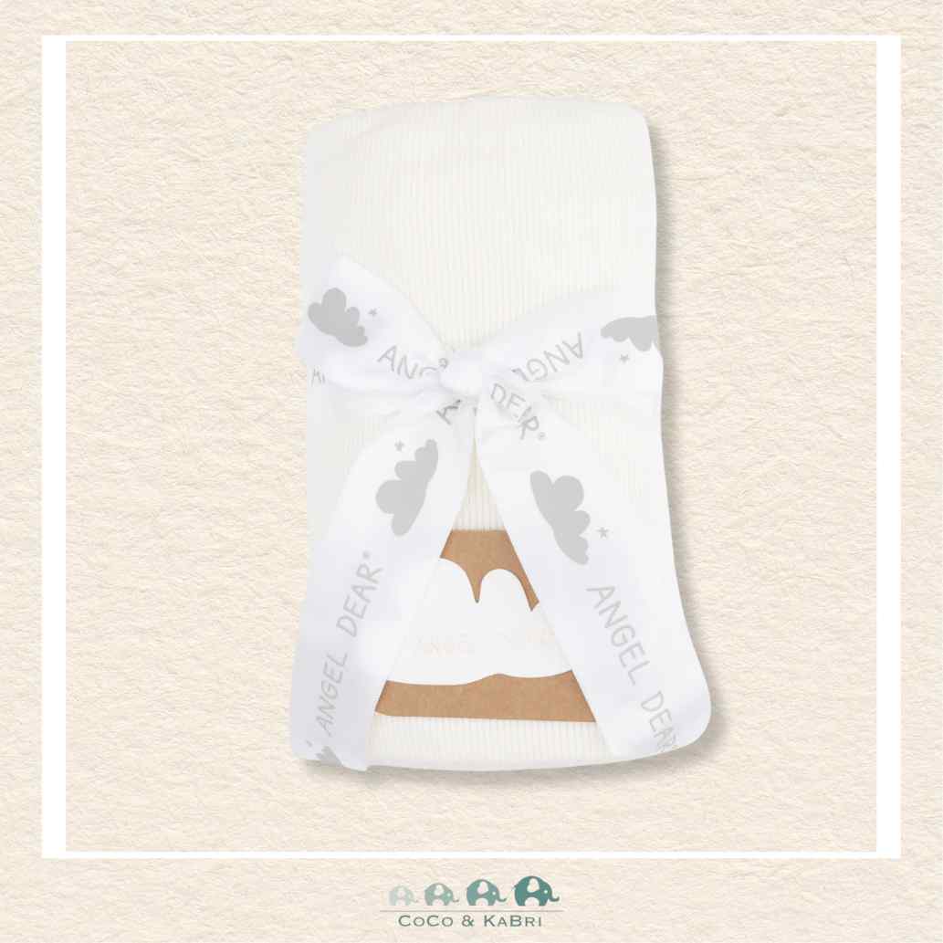 Angel Dear: Solid Snow White - Swaddle Blanket