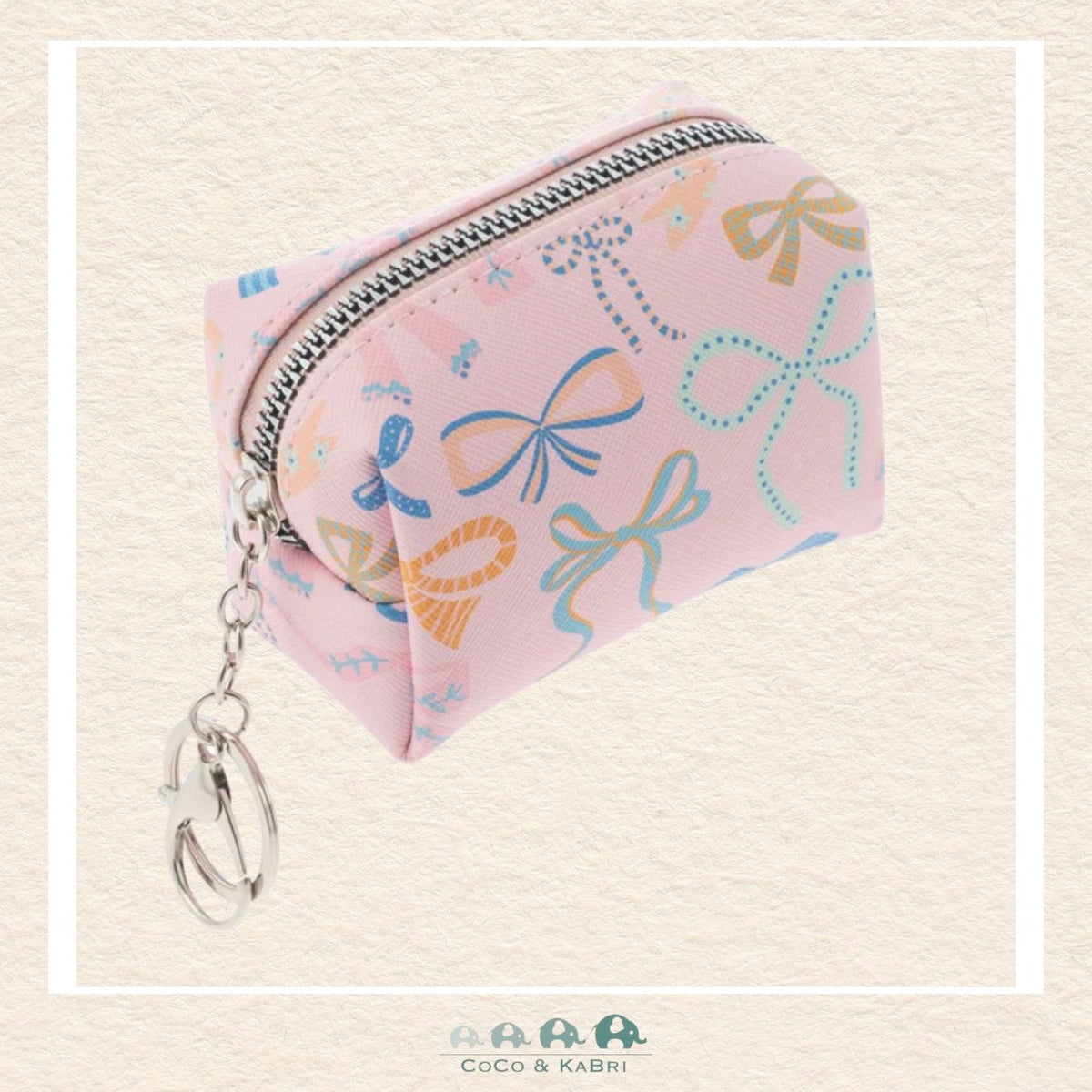 Stephen Joseph: Bag Charm Zipper Pouch - Bows
