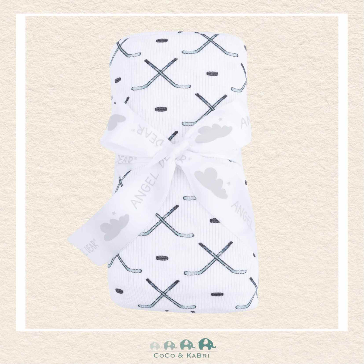 Angel Dear: Simple Hockey - Swaddle Blanket