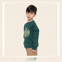 Deux par Deux: Green Fleece Sweatshirt