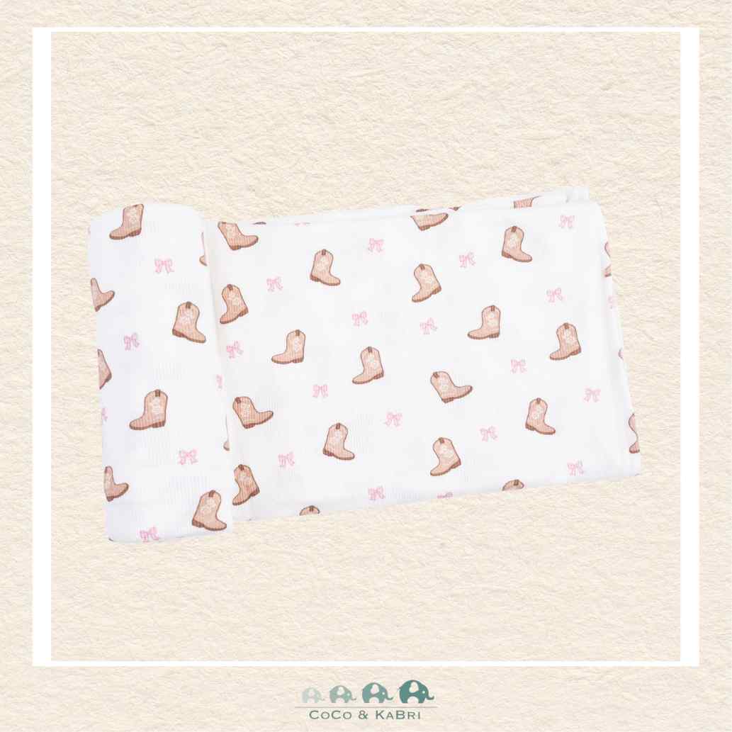 Angel Dear: Mini Cowgirl Boots - Swaddle Blanket