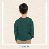Deux par Deux: Green Fleece Sweatshirt