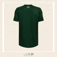 Under Armour: Youth Boys'  Tech Team Short Sleeve - Forest Green