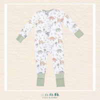 Angel Dear: Sweet Baby Dinos - Convertible Romper
