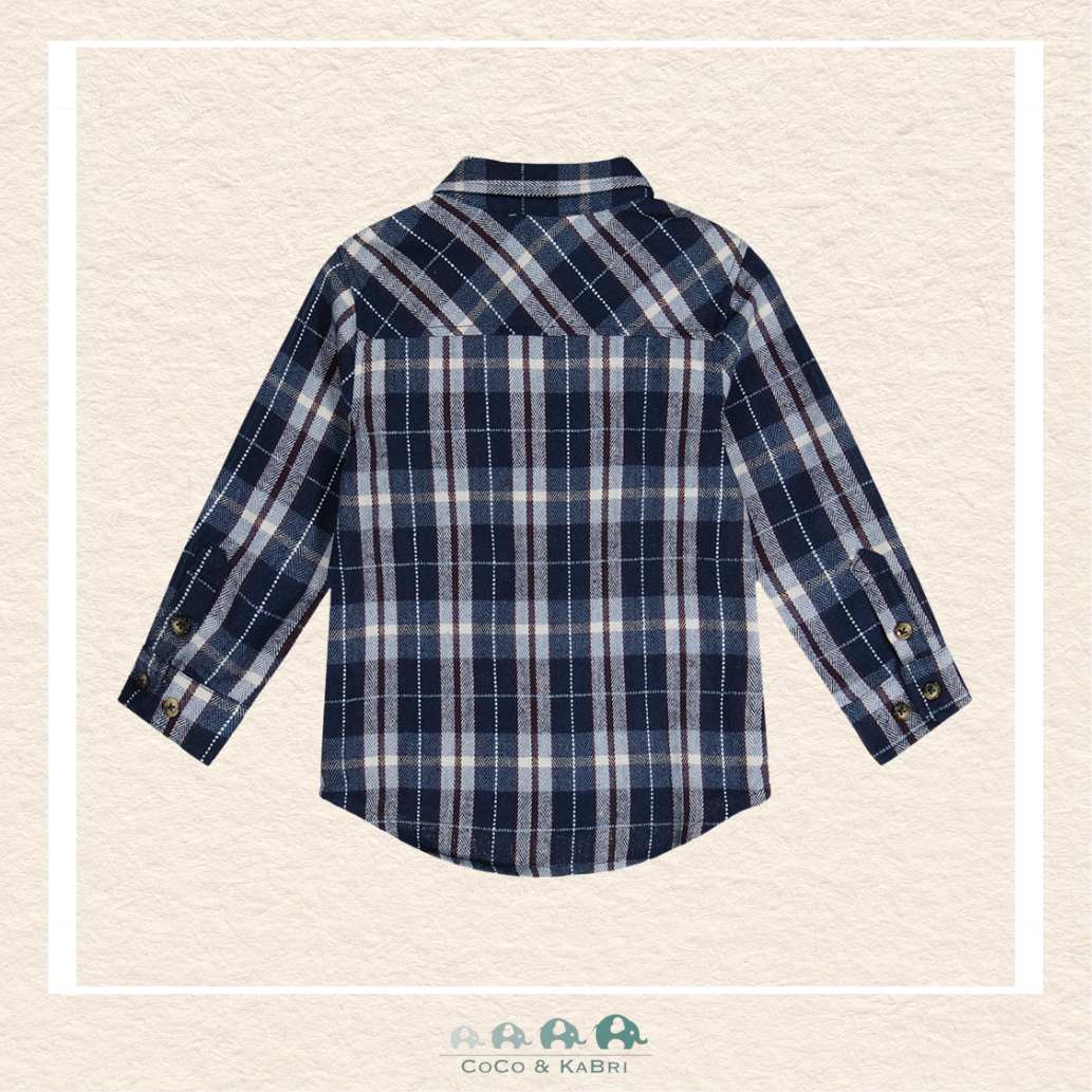 Deux Par Deux: Blue Plaid Shirt
