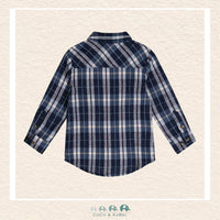 Deux Par Deux: Blue Plaid Shirt