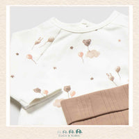 Mayoral Baby Girl 3 Piece Outfit (Brown Balloons)