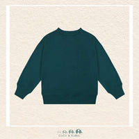 Deux par Deux: Green Fleece Sweatshirt