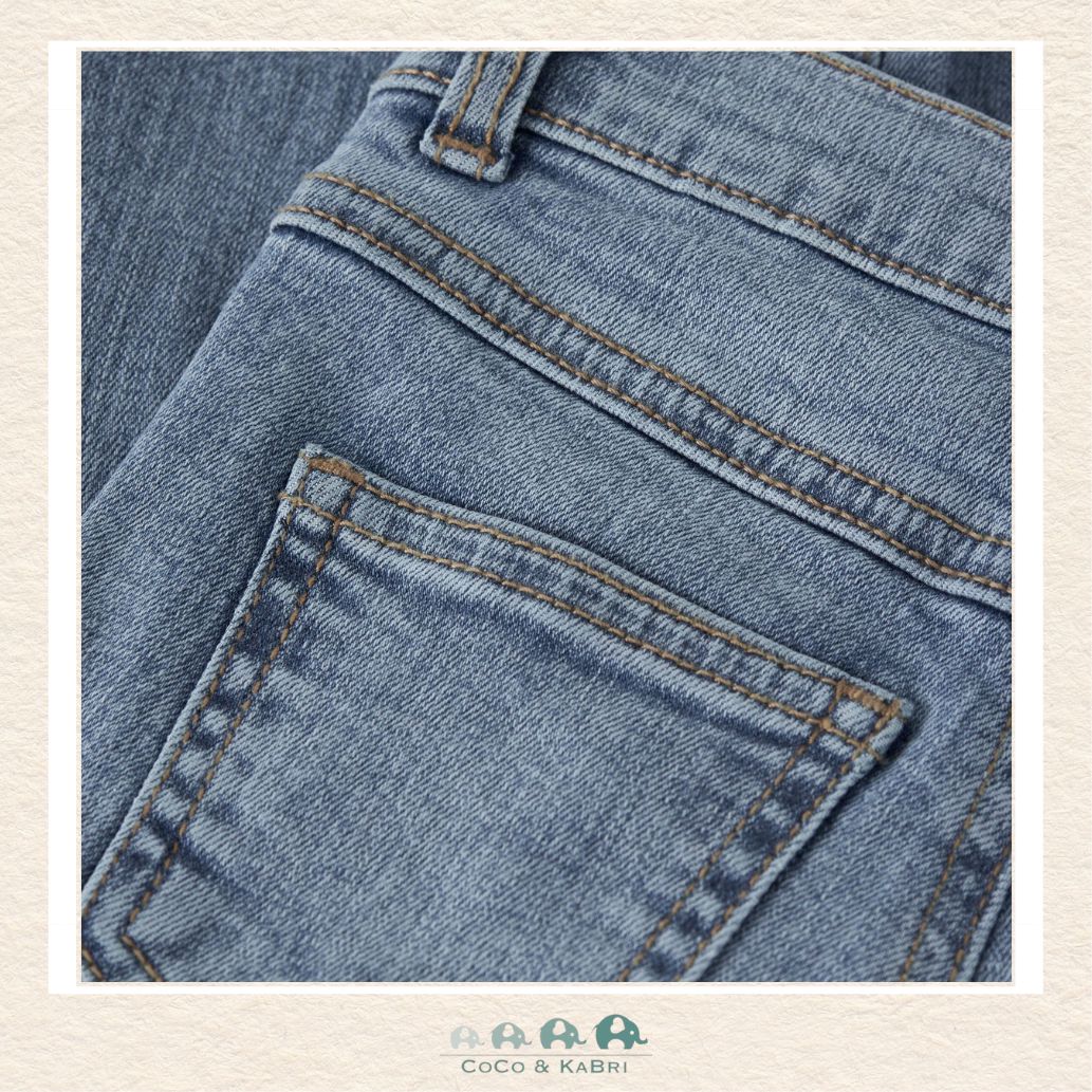 Name It: Girls Dark Wash Wide Leg Jeans