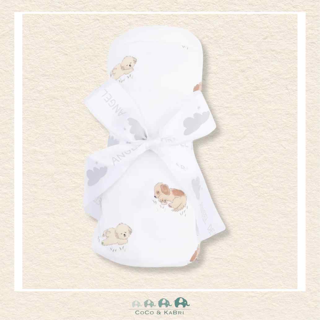 Angel Dear: Puppy Snuggle Club - Swaddle Blanket