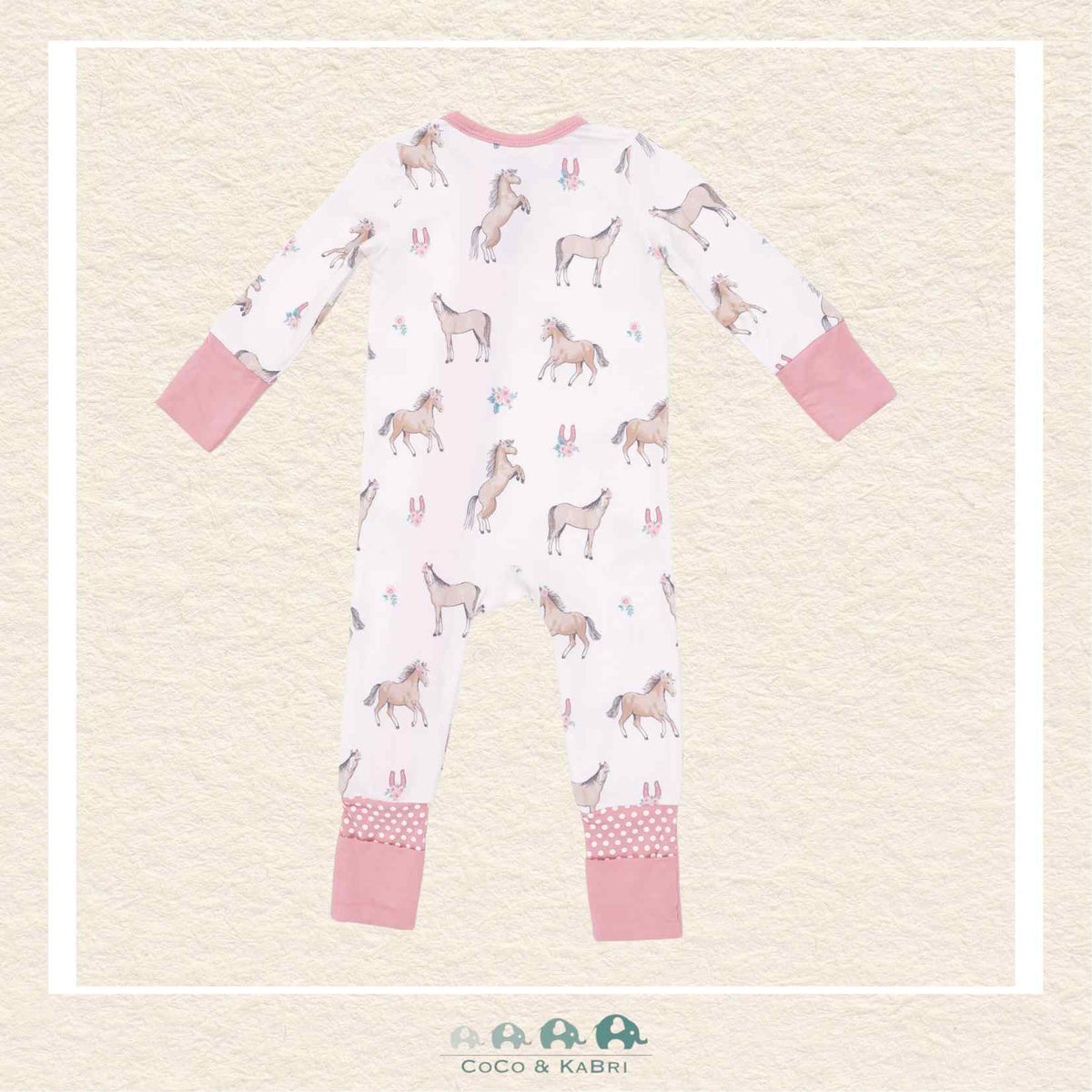 Angel Dear: I Love Horses - Convertible Romper
