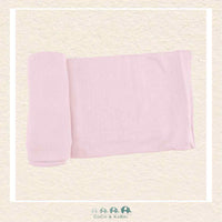 Angel Dear: Solid Veiled Pink Rib - Swaddle Blanket