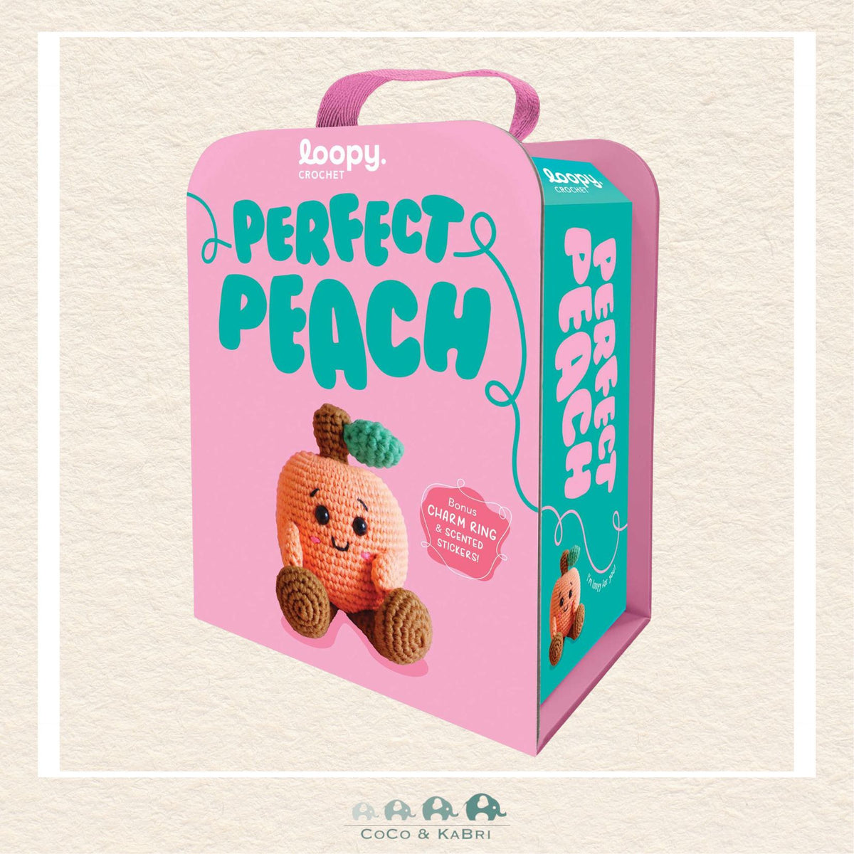 Perfect Peach: Crochet Book & Kit