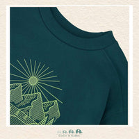 Deux par Deux: Green Fleece Sweatshirt