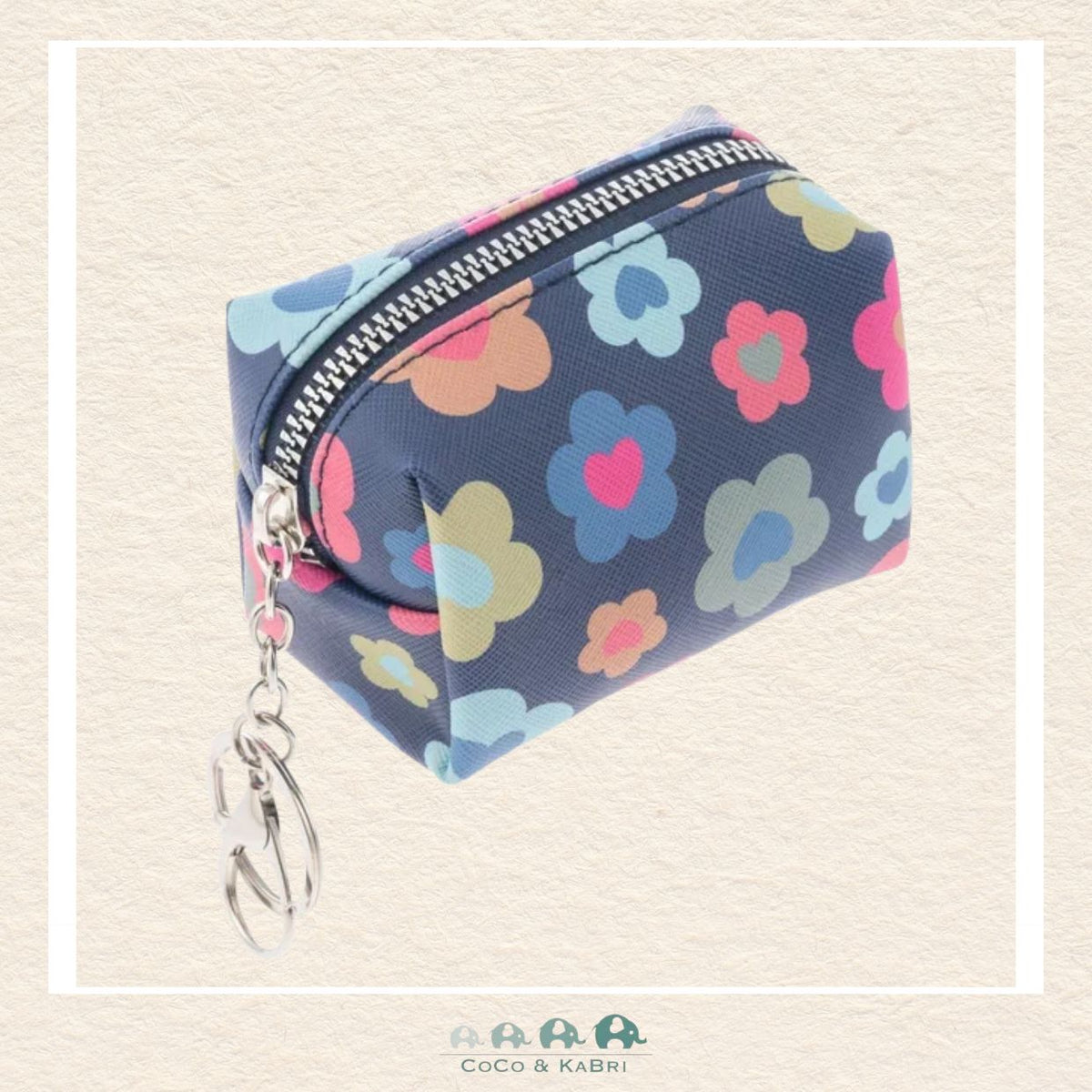 Stephen Joseph: Bag Charm Zipper Pouch - Flower