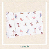 Angel Dear: Buckarette Boots - Swaddle Blanket