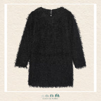 Mayoral: Youth Girl Fringed Dress - Black