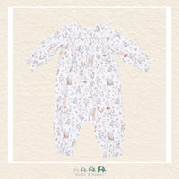 Angel Dear: Enchanted Woodland - Smocked Long Sleeve Romper